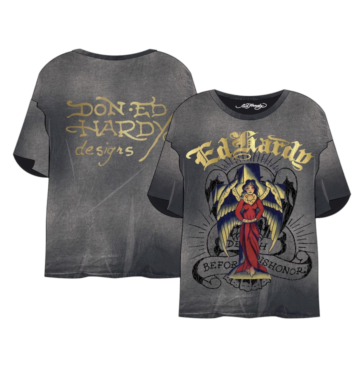 ED HARDY: Wing Cross SS Tee 58